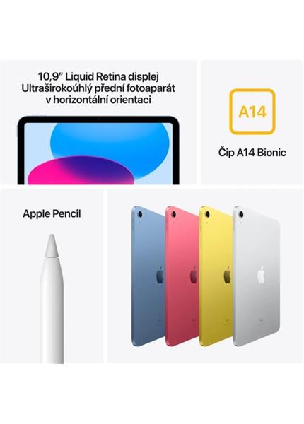 APPLE iPad 10,9" (2022) 256GB WiFi, Yellow APPLE iPad 10,9" (2022) 256GB WiFi, Yellow
