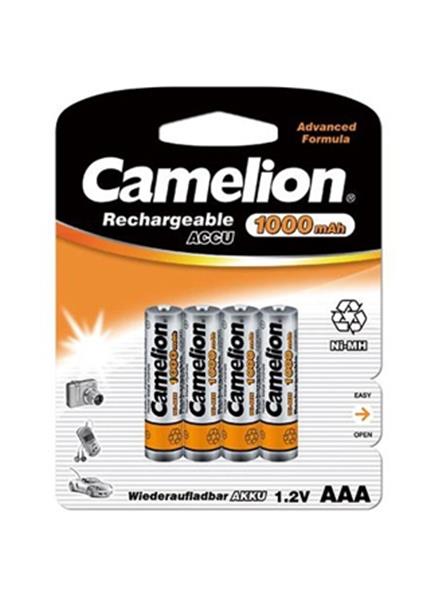 CAMELION Batérie nabíjateľné AAA 4ks NI-MH 1000mAh CAMELION Batérie nabíjateľné AAA 4ks NI-MH 1000mAh