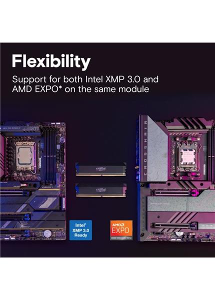 CRUCIAL RAM DDR5 32GB KIT 2x16GB PC 6000 PRO CRUCIAL RAM DDR5 32GB KIT 2x16GB PC 6000 PRO