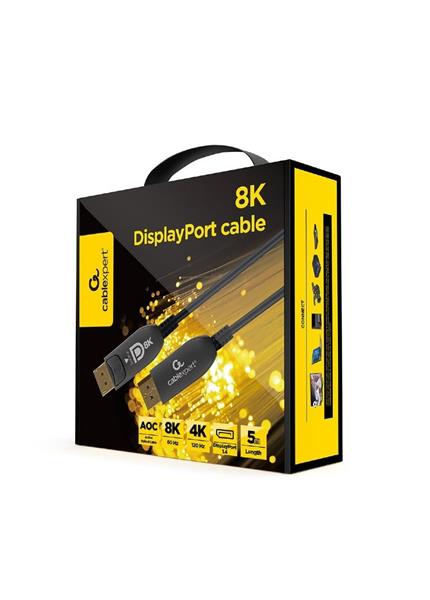 GEMBIRD AOC Kábel, Display Port Samec/Samec, 5m GEMBIRD AOC Kábel, Display Port Samec/Samec, 5m