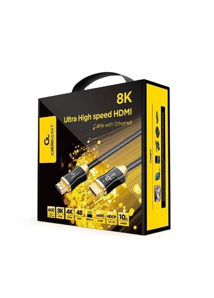 GEMBIRD AOC Kábel HDMI 2.1 M/M 10m, 8K Premium GEMBIRD AOC Kábel HDMI 2.1 M/M 10m, 8K Premium
