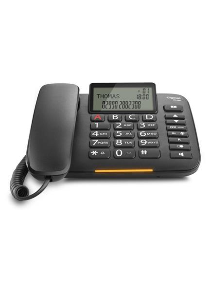 GIGASET DL380, Telefónny prístroj čierny GIGASET DL380, Telefónny prístroj čierny