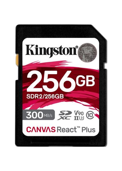 KINGSTON SDXC Canvas React Plus 256GB KINGSTON SDXC Canvas React Plus 256GB
