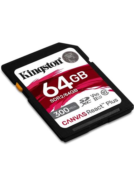 KINGSTON SDXC Canvas React Plus 64GB KINGSTON SDXC Canvas React Plus 64GB