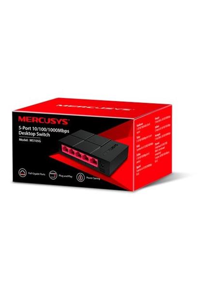 MERCUSYS 5-Port 10/100/1000Mbps Switch MS105G MERCUSYS 5-Port 10/100/1000Mbps Switch MS105G