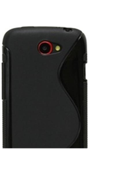 OEM Ochranný kryt na HTC One S Black Wave +  fólia OEM Ochranný kryt na HTC One S Black Wave +  fólia
