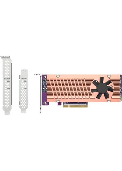 QNAP QM2-2P-384A PCIe SSD dual expansion card M.2 QNAP QM2-2P-384A PCIe SSD dual expansion card M.2