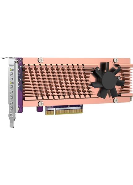 QNAP QM2-2P-384A PCIe SSD dual expansion card M.2 QNAP QM2-2P-384A PCIe SSD dual expansion card M.2