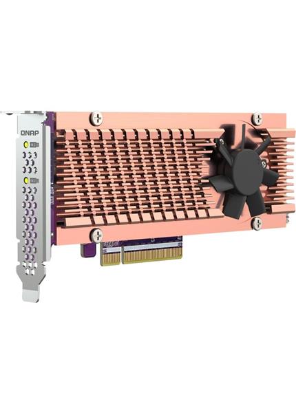 QNAP QM2-2P-384A PCIe SSD dual expansion card M.2 QNAP QM2-2P-384A PCIe SSD dual expansion card M.2