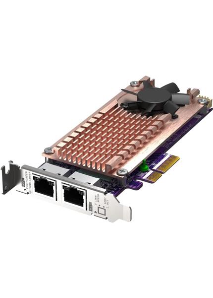 QNAP QM2-2P2G2T PCIe dual SSD M.2 + 2x LAN card QNAP QM2-2P2G2T PCIe dual SSD M.2 + 2x LAN card