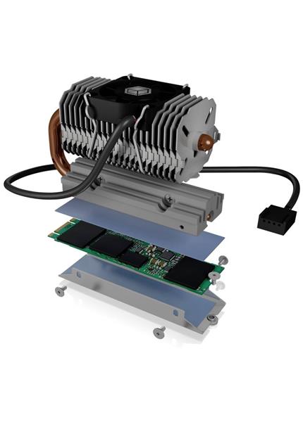 RAIDSONIC Aktívny chladič pre M.2 2280 SSD RAIDSONIC Aktívny chladič pre M.2 2280 SSD