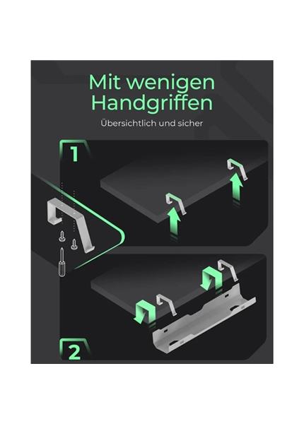 RAIDSONIC IB-EWA100W-CM, Káblová lišta RAIDSONIC IB-EWA100W-CM, Káblová lišta