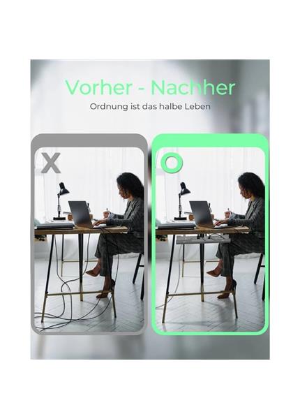 RAIDSONIC IB-EWA100W-CM, Káblová lišta RAIDSONIC IB-EWA100W-CM, Káblová lišta