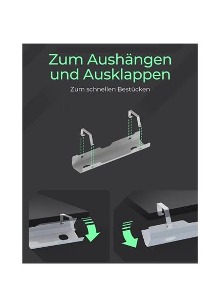 RAIDSONIC IB-EWA100W-CM, Káblová lišta RAIDSONIC IB-EWA100W-CM, Káblová lišta