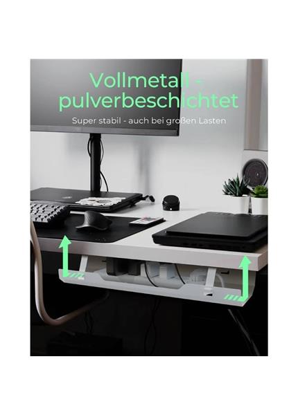 RAIDSONIC IB-EWA100W-CM, Káblová lišta RAIDSONIC IB-EWA100W-CM, Káblová lišta