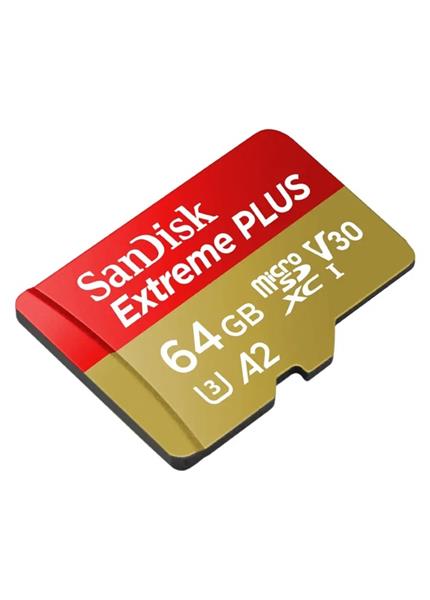 SanDisk Extreme PLUS SDXC 64GB 200MB/s V30 + ad SanDisk Extreme PLUS SDXC 64GB 200MB/s V30 + ad