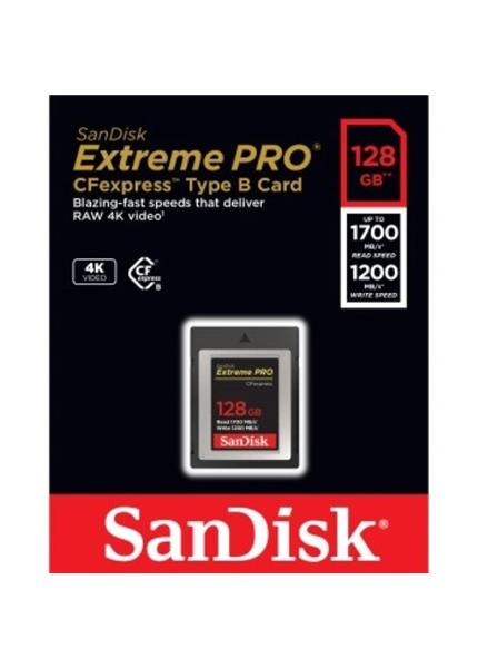 SANDISK Extreme PRO CF expres 128 GB, Type B SANDISK Extreme PRO CF expres 128 GB, Type B