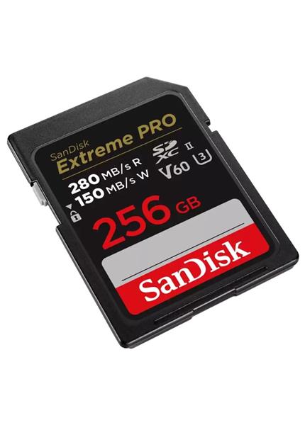 SanDisk Extreme PRO SD karta, 256 GB, V60, C10 SanDisk Extreme PRO SD karta, 256 GB, V60, C10