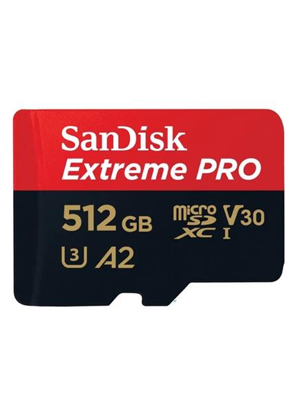SanDisk Extreme PRO SDXC 512GB 200MB/s V30 + ada SanDisk Extreme PRO SDXC 512GB 200MB/s V30 + ada