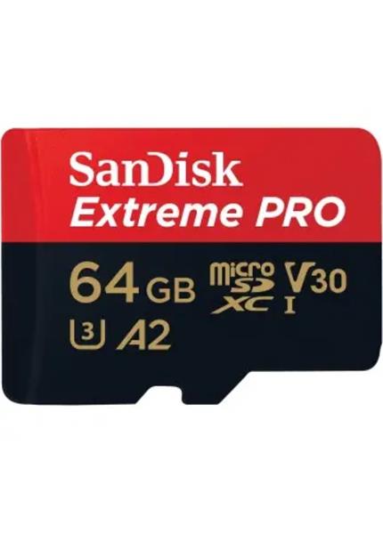 SanDisk Extreme PRO SDXC 64 GB 200MB/s V30 + ada SanDisk Extreme PRO SDXC 64 GB 200MB/s V30 + ada