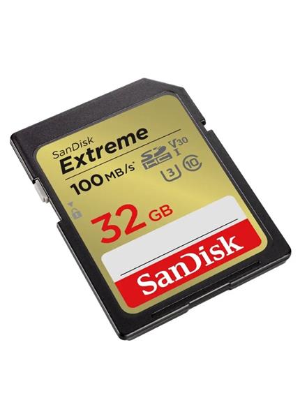 SanDisk Extreme SDHC 32GB 100MB/s Class10, U3, V30 SanDisk Extreme SDHC 32GB 100MB/s Class10, U3, V30
