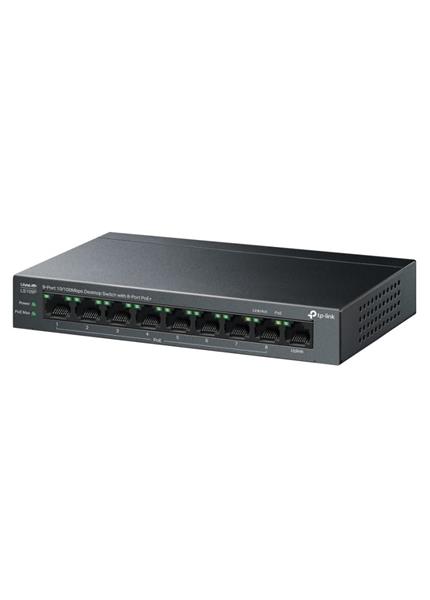 TP-Link LS109P, Switch 9-Port/100Mbps/Desk/PoE+ TP-Link LS109P, Switch 9-Port/100Mbps/Desk/PoE+