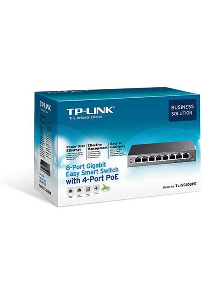 TP-Link Switch 8-Port/1000Mbps/Desk/PoE TP-Link Switch 8-Port/1000Mbps/Desk/PoE