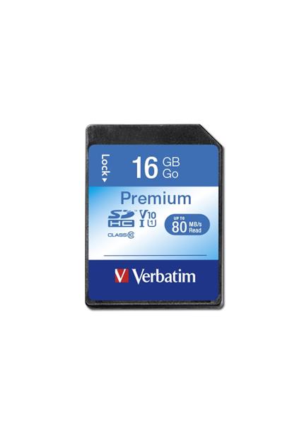 VERBATIM Premium SDHC 16GB UHS-I V10 U1 VERBATIM Premium SDHC 16GB UHS-I V10 U1